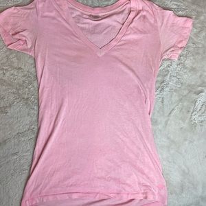 Victoria’s Secret PINK pink shirt V-neck size M